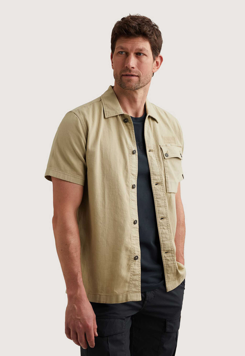 PME Legend Garment-Dye Overhemd