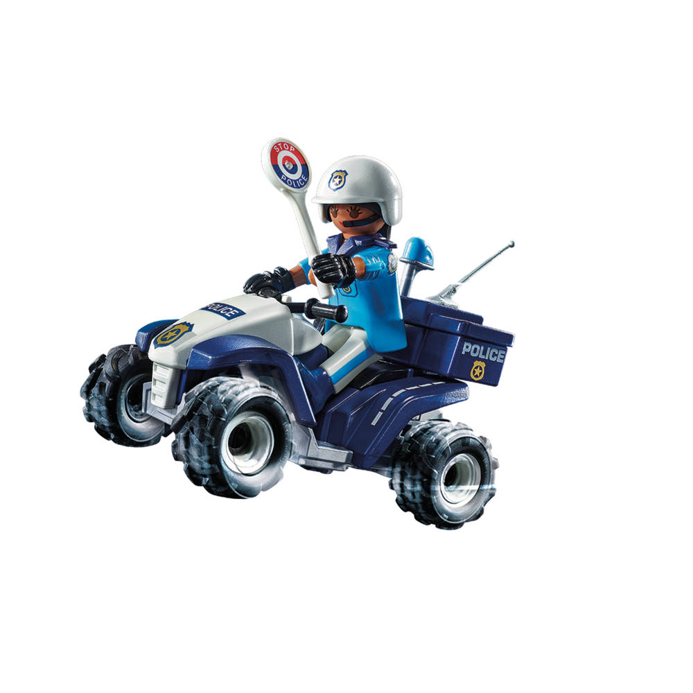 PLAYMOBIL City Action politie Speed Quad 71092