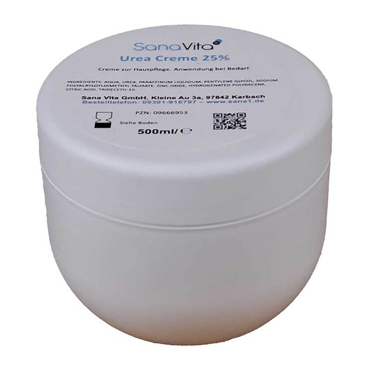 Urea Creme 25%, 500 ml