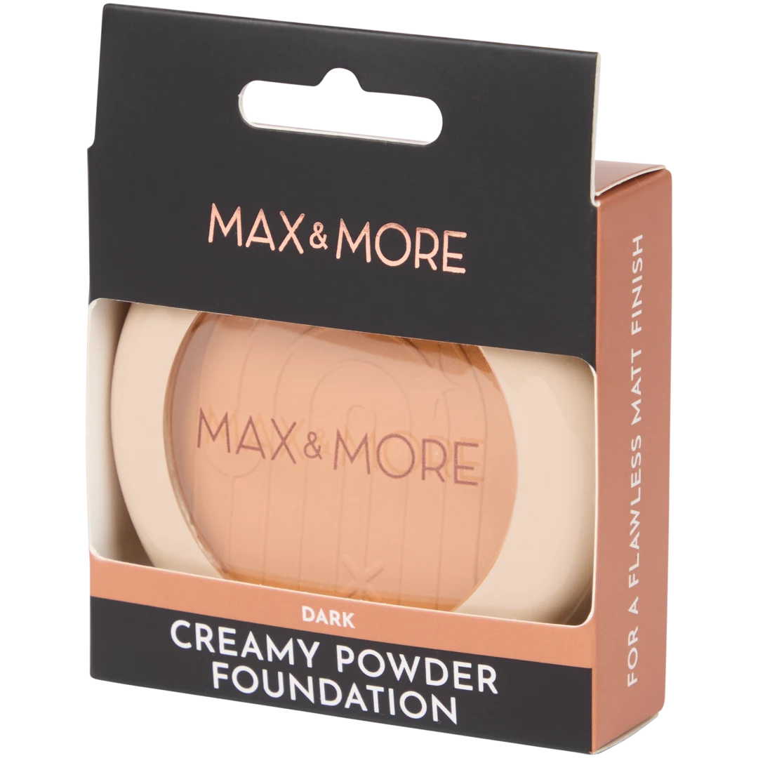 Max & More poeder foundation met spons Diverse kleuren