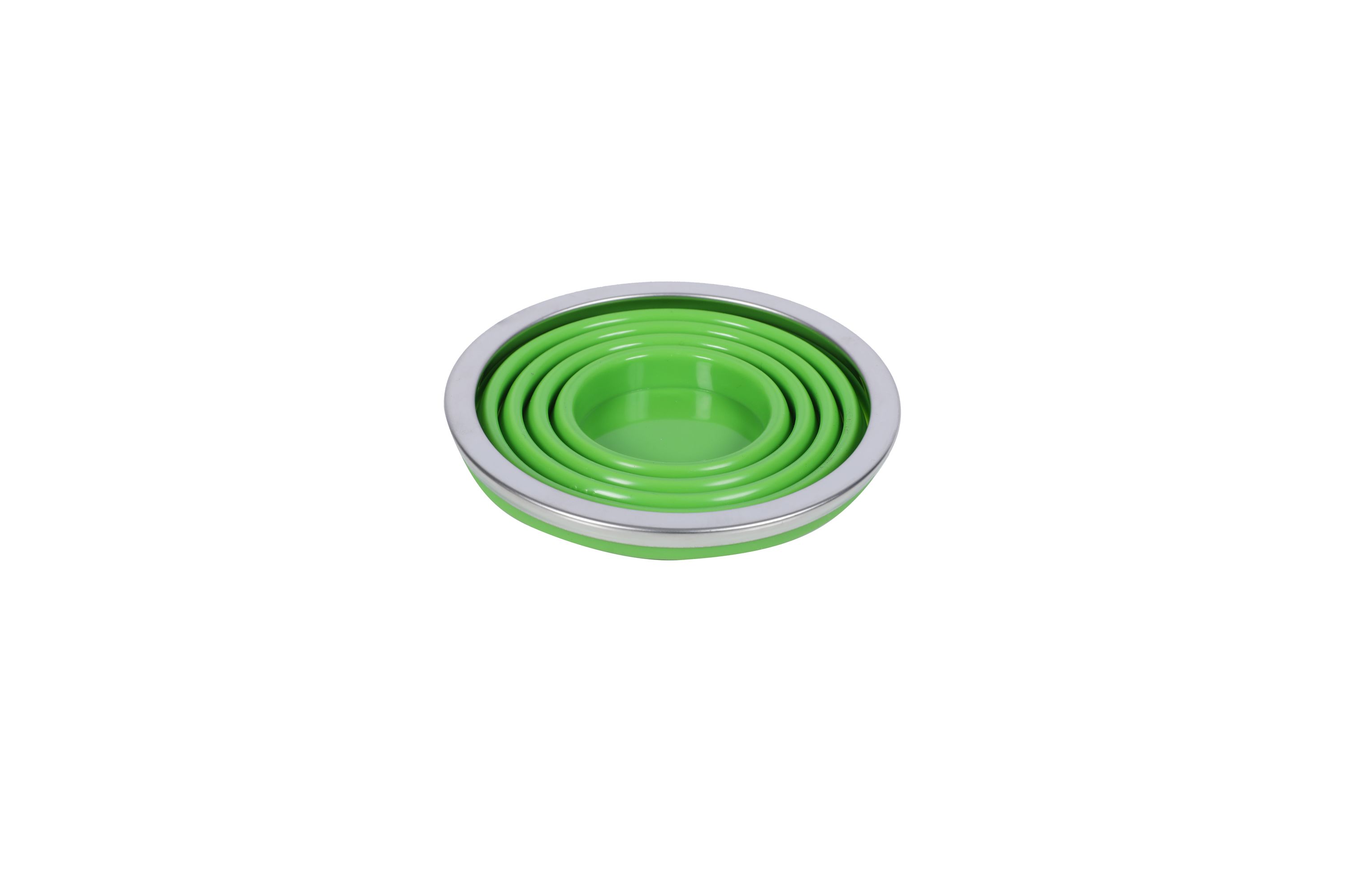 Becher Silikon faltbar grün 270 ml