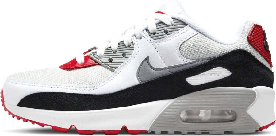 Nike Air Max 90 Junior Photon Dust Varsity Red White Particle Grey Kind