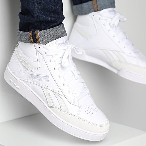 Baskets Club C Form Hi FZ6030 Footwear White Pure Grey 2