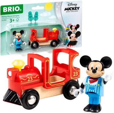 BRIO 32282 Mikke Mus og lokomotiv