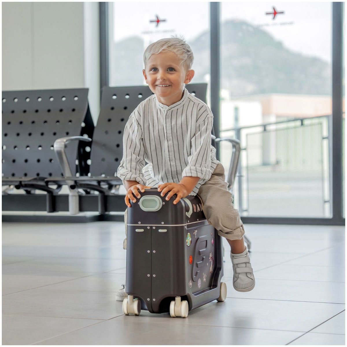 STOKKESTOKKE   JetKids BedBox midnight grey