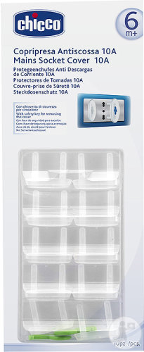 Chicco Set 10 Caches Prises Avec Clefs Bébés 6+ Mois 1 Set