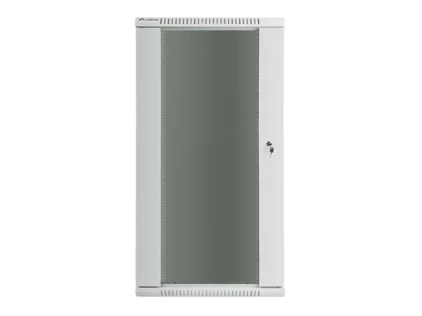 Lanberg - Rack kabinet - vægmonterbar - grå, RAL 7035 - 27U - 19