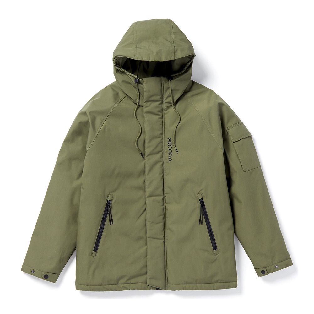 Volcom STOKE STONE II 5K - Veste Homme wintermoss