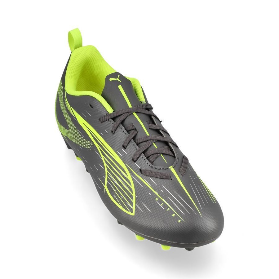 PUMA Ultra 5 Play MG Audacity - Matte Aged Silver/Jaune/Argenté Enfant