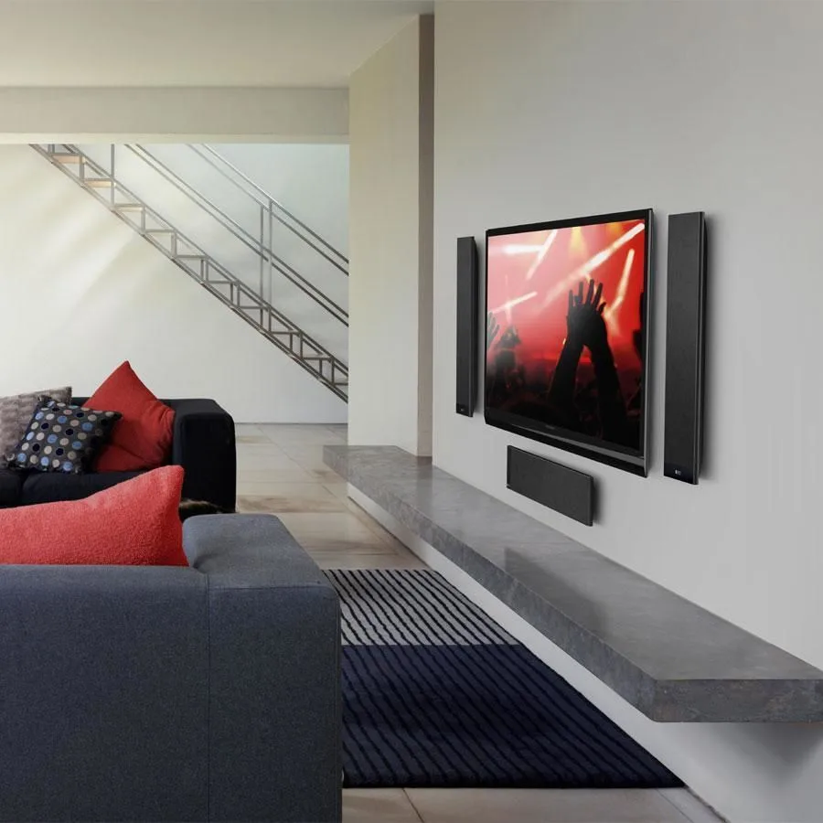 KEF T101C Noir (la pièce) Enceintes murales