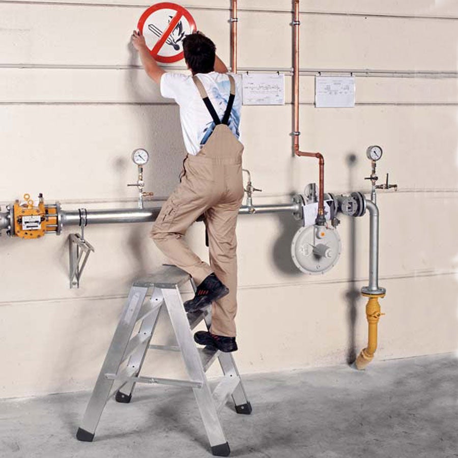 Zarges Seventec BP opvouwbaar werkplatform, 2x2 treden