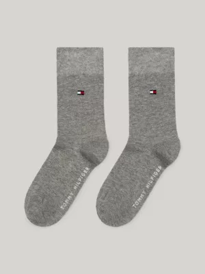 Pacote com 2 pares de meias clássicas infantis