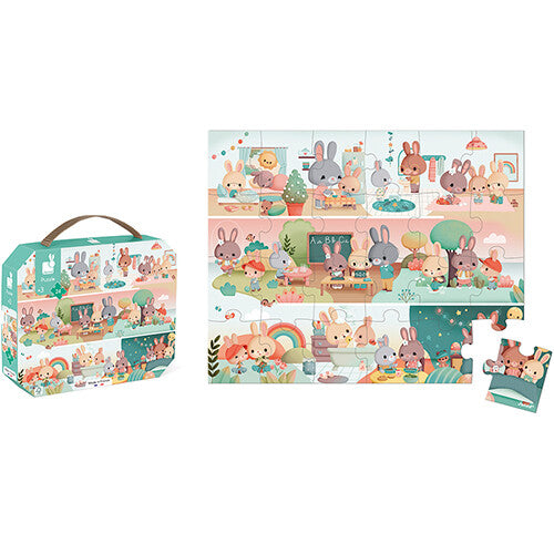 Janod puzzel een lange dag - 24st