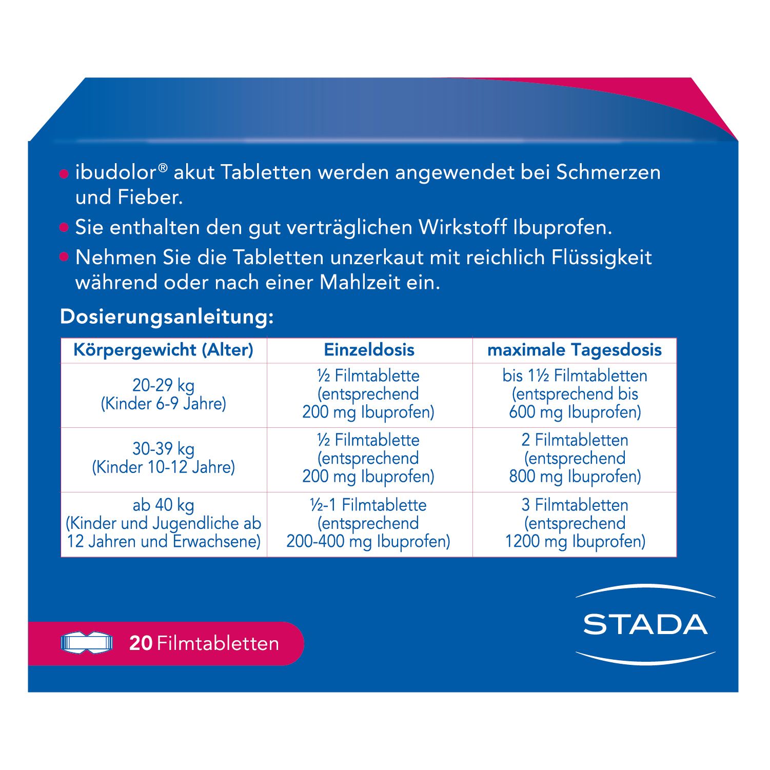 ibudolor® akut 400 mg Ibuprofen