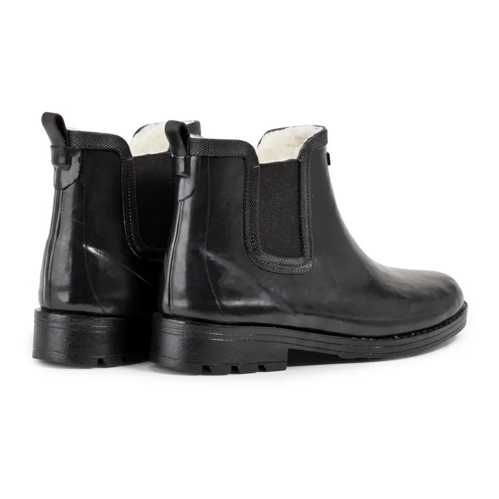 Aigle Bottes De Pluie Carville Fourrées | Noir