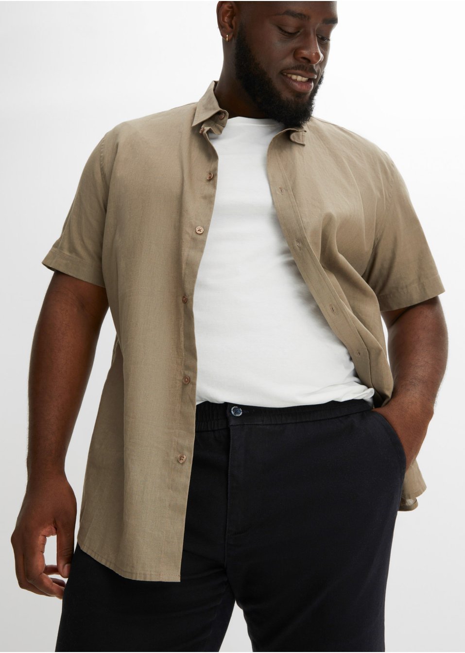 Pantalon chino Regular Fit, Tapered