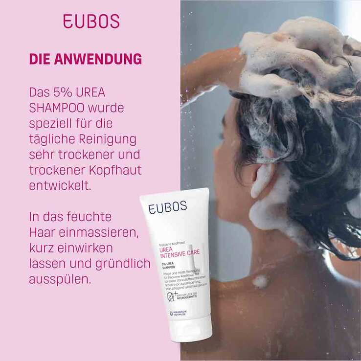 Eubos Trockene Haut Urea Shampoo 5%, 200 ml