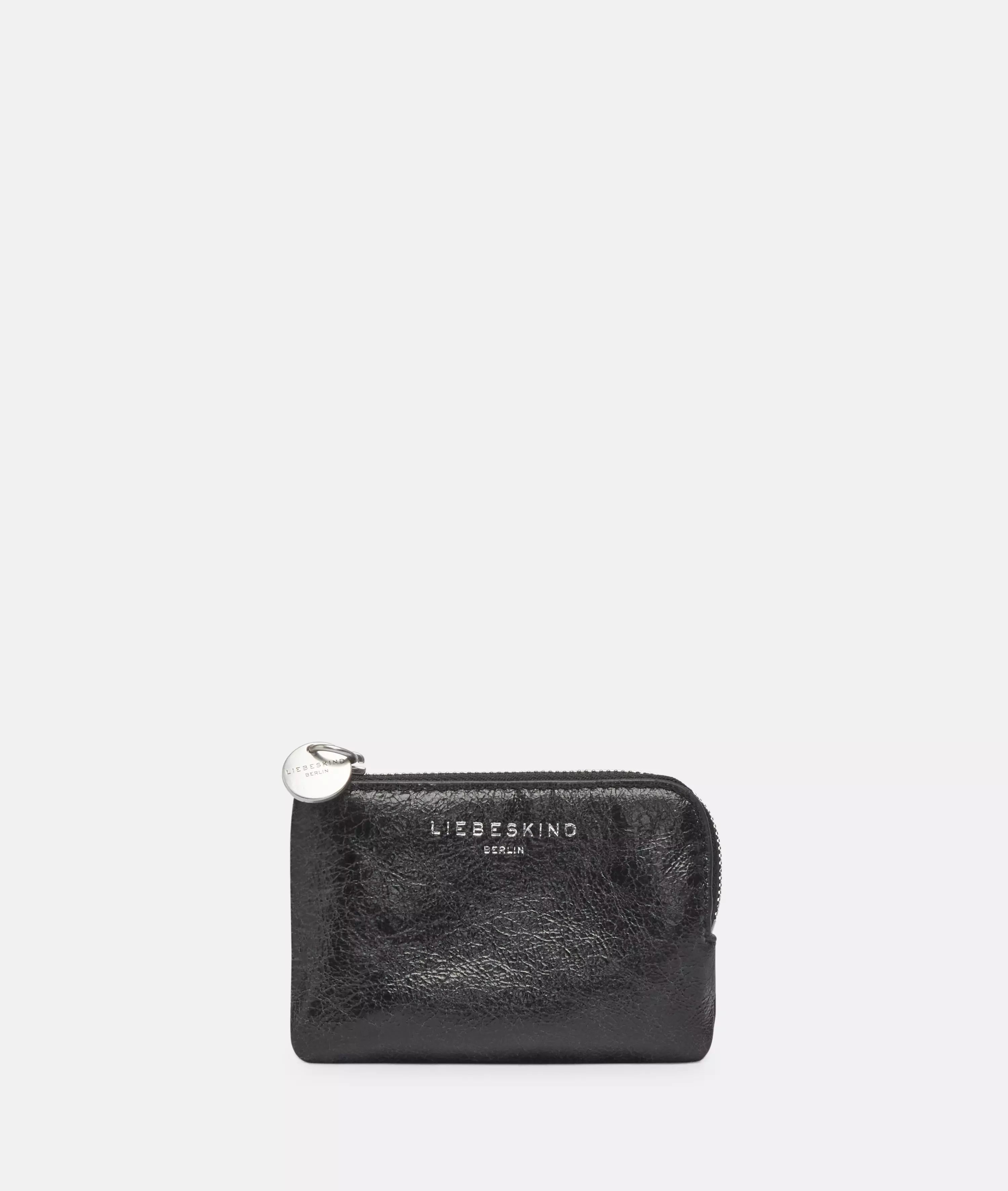 Wallet Mini wallet with crinkle effect