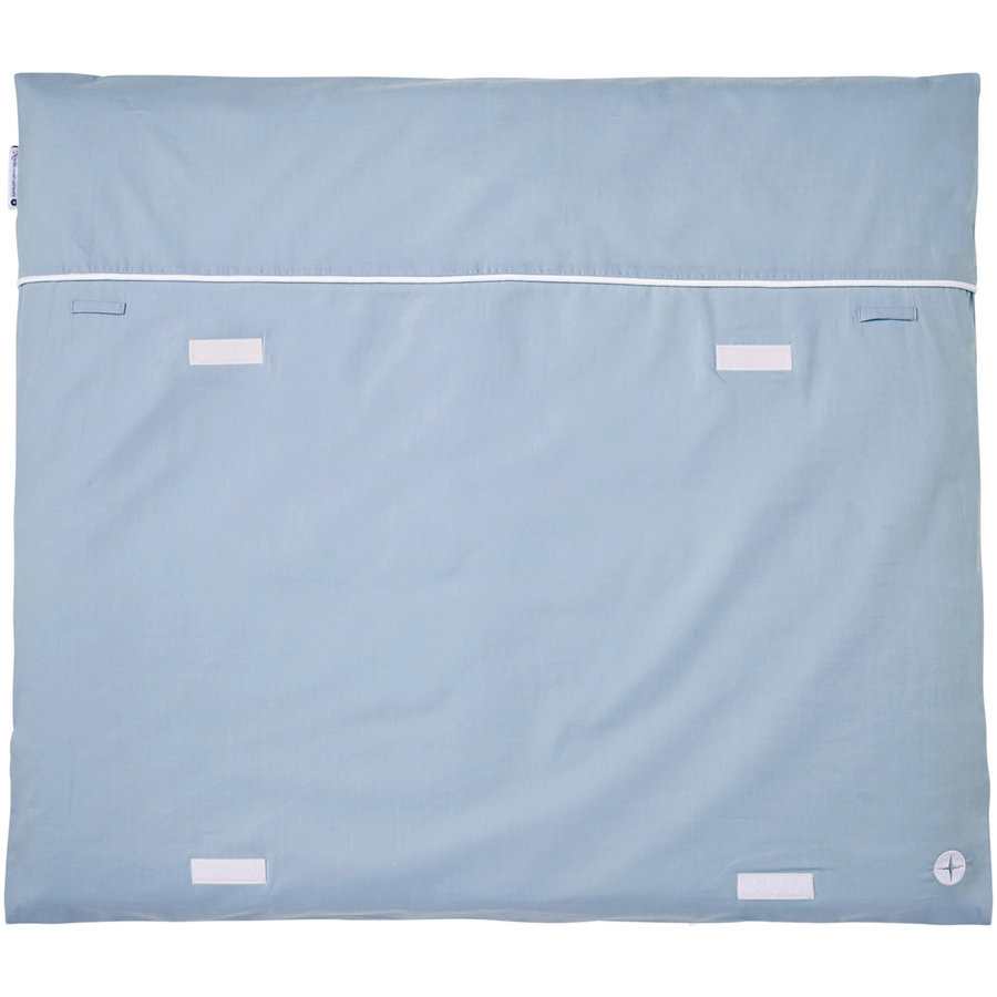 Nordic Coast Company Wickelauflage Blau-Grau
