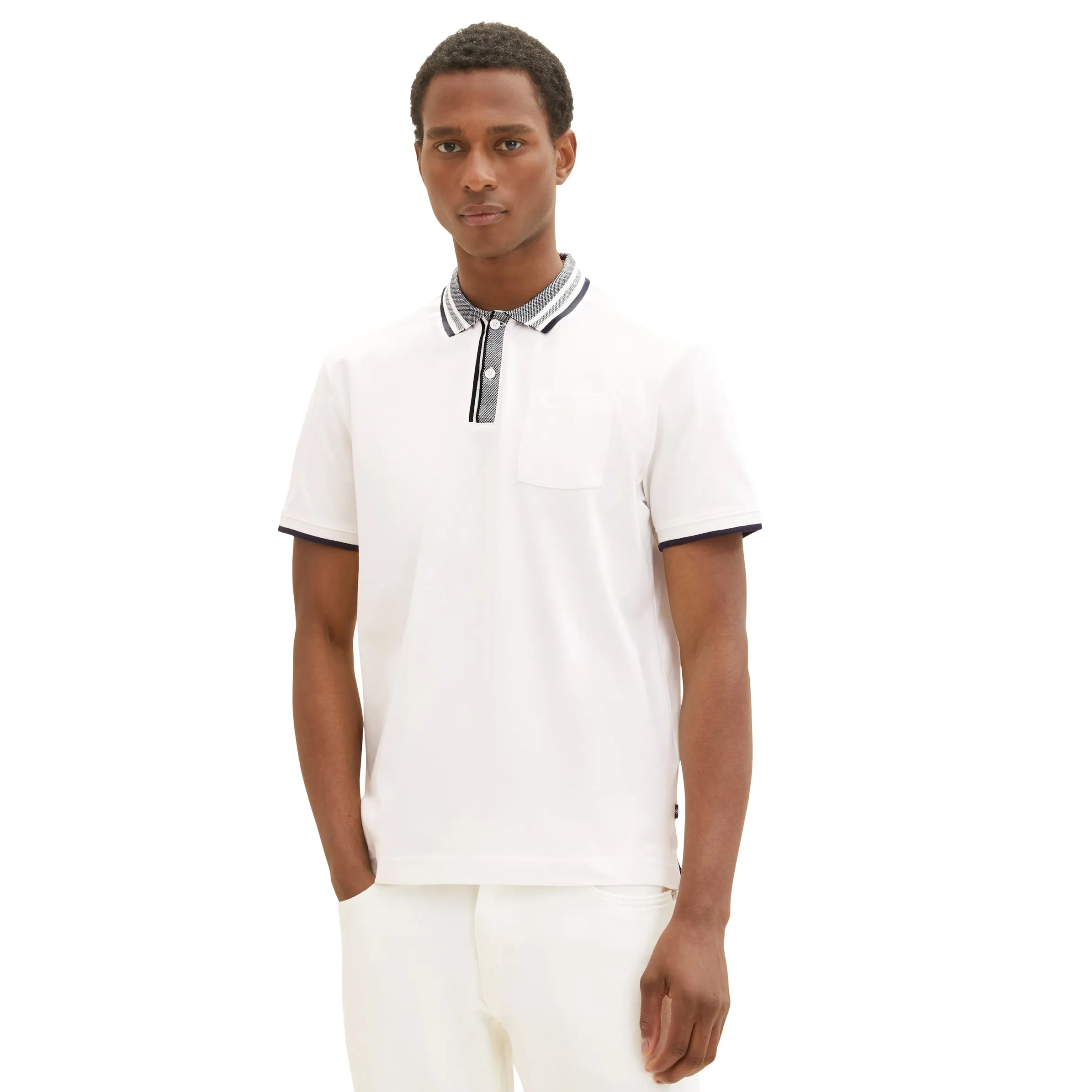 Herren Poloshirt mit Brusttasche
