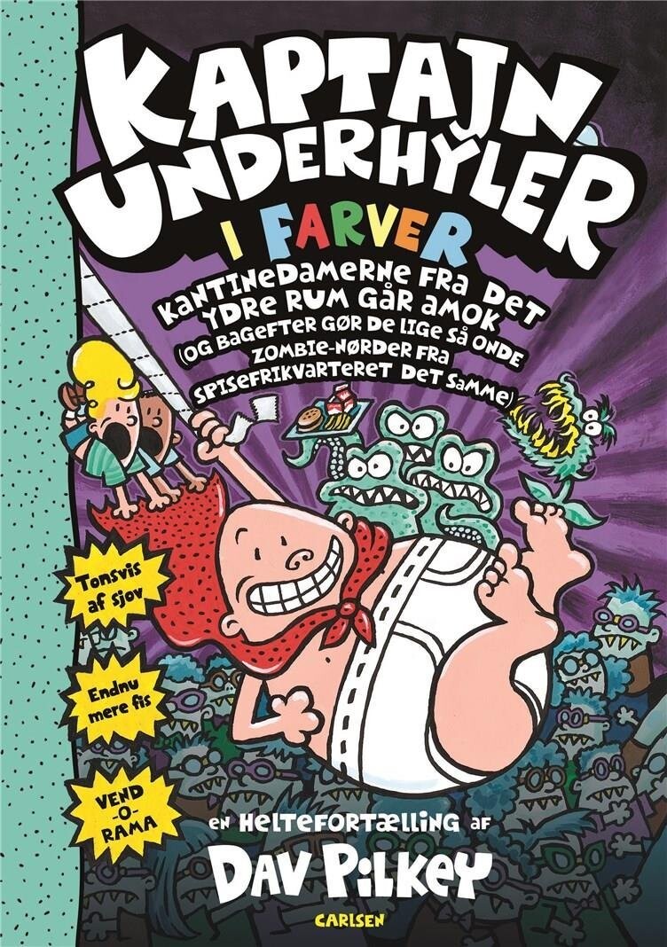 Kaptajn Underhyler I Farver 3 - Dav Pilkey - Bog
