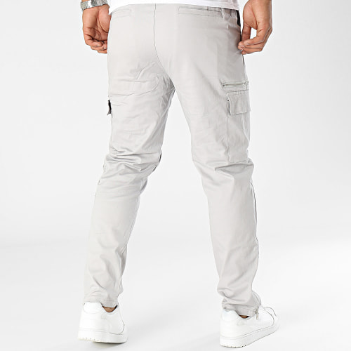 Pantalon Cargo Gris