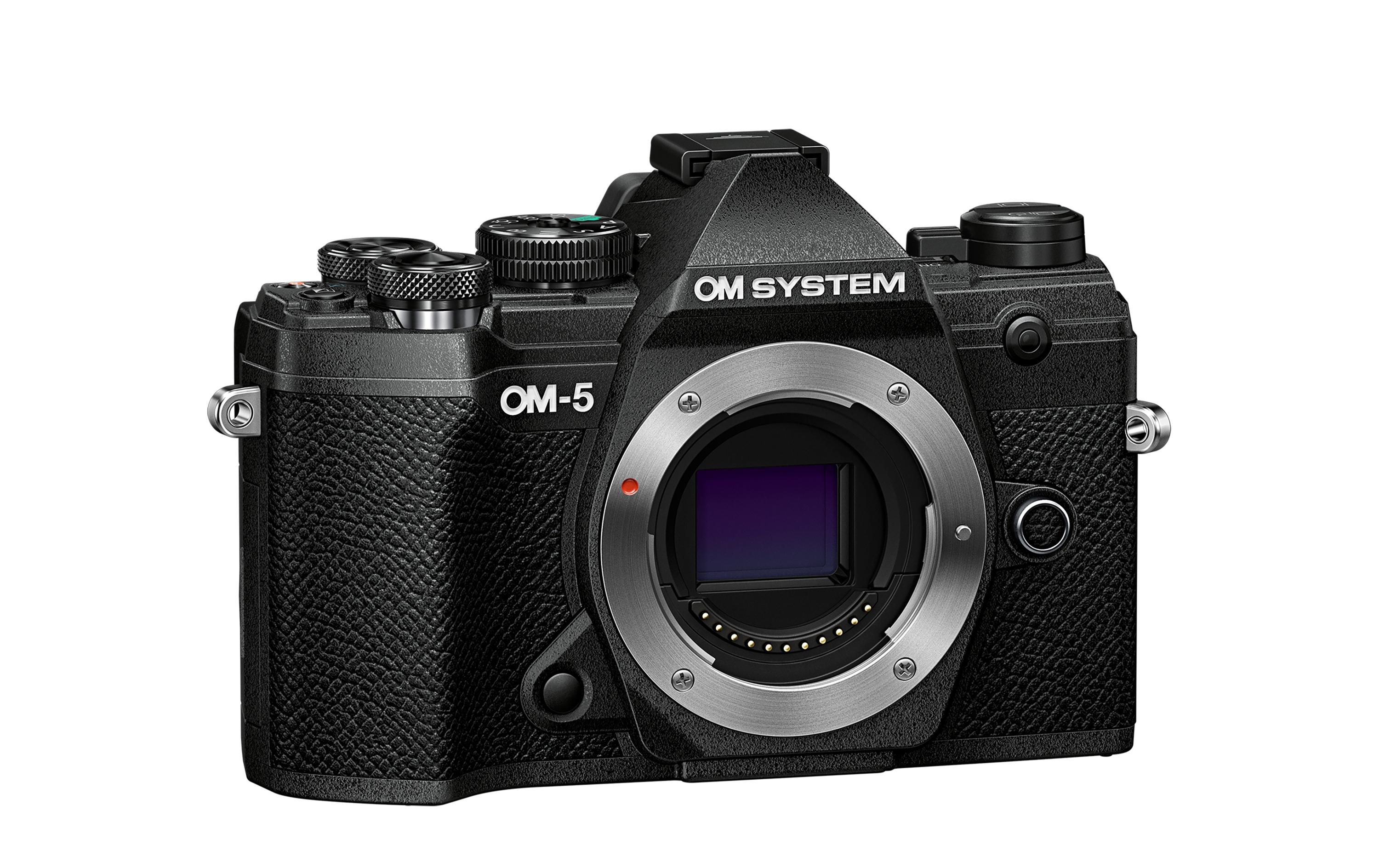Fotokamera OM-5 Black Kit M.Zuiko 12-40 mm Pro II<br>Spiegellose OM SYSTEM Kamera inklusive Objektiv