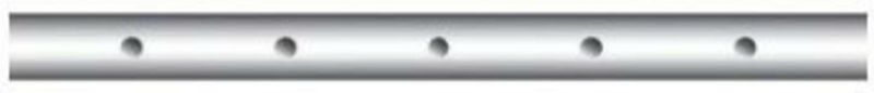 Garlando Voetbalstang 16 mm - 5 spelers