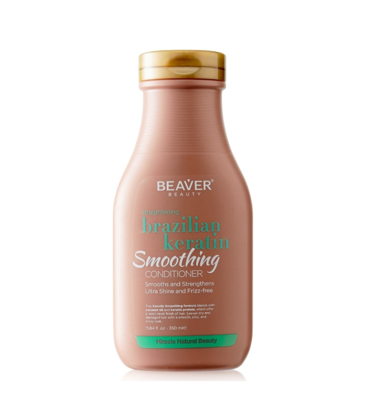 Beaver - *Brazilian Keratin* - Condicionador alisante - Cabelos secos