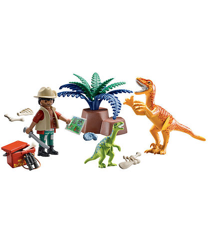 Playmobil Dinos - Dino Explorer - Carry Case - 70108 - 18 Dele