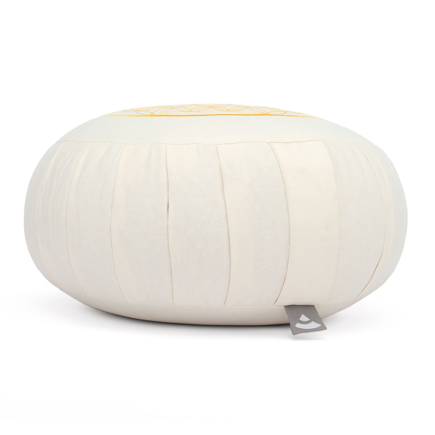bodhi Meditationskissen ZAFU ECO Stick Blume des Lebens, Füllung Dinkelhülsen