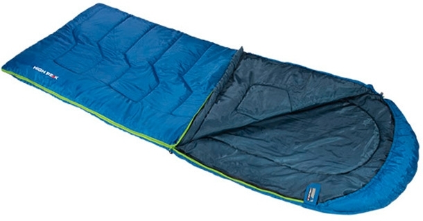 High Peak Deckenschlafsack Frazer 200 mit Kapuze 80 x 220 cm
