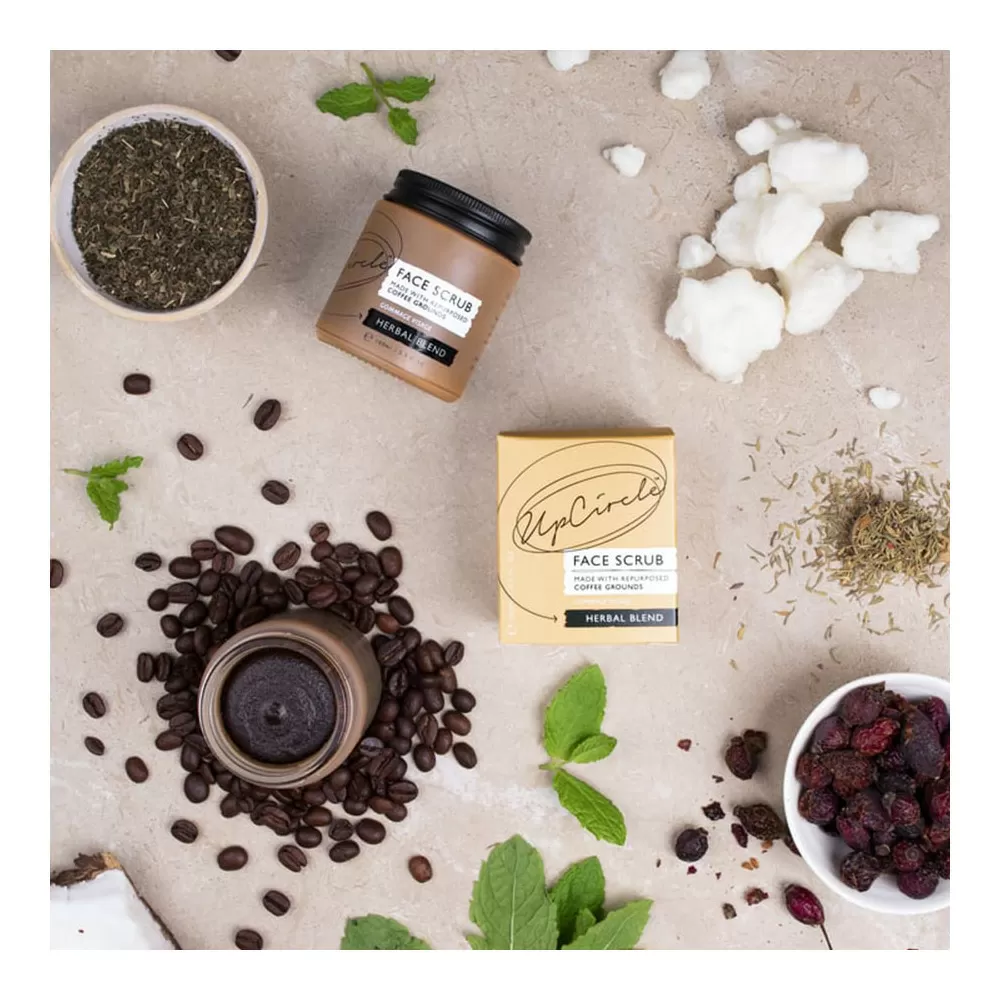 UpCircle Coffee Face Scrub - Herbal Blend