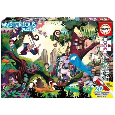 Educa Puzzle Mysterious Puzzle Magic forest 200 Teile