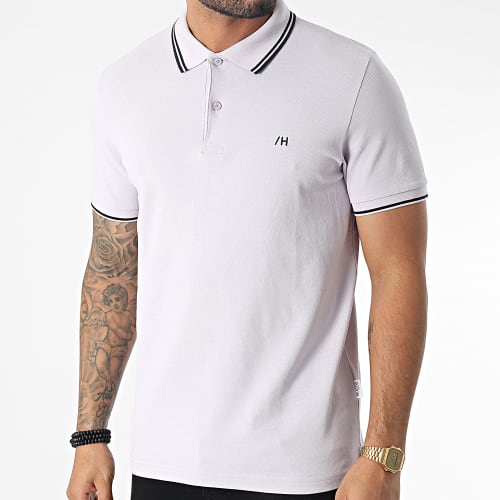 Polo Manches Courtes Dante Sport Lila
