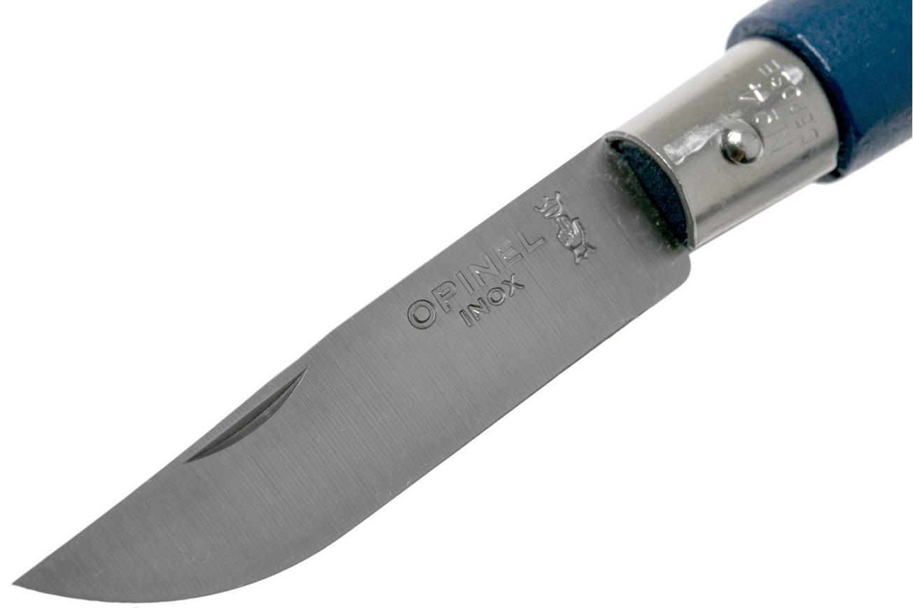 Opinel zakmes No. 04RV Keyring zakmes, Dark Blue