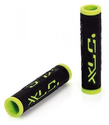 XLC Paire de Grips Kraton Noir Vert