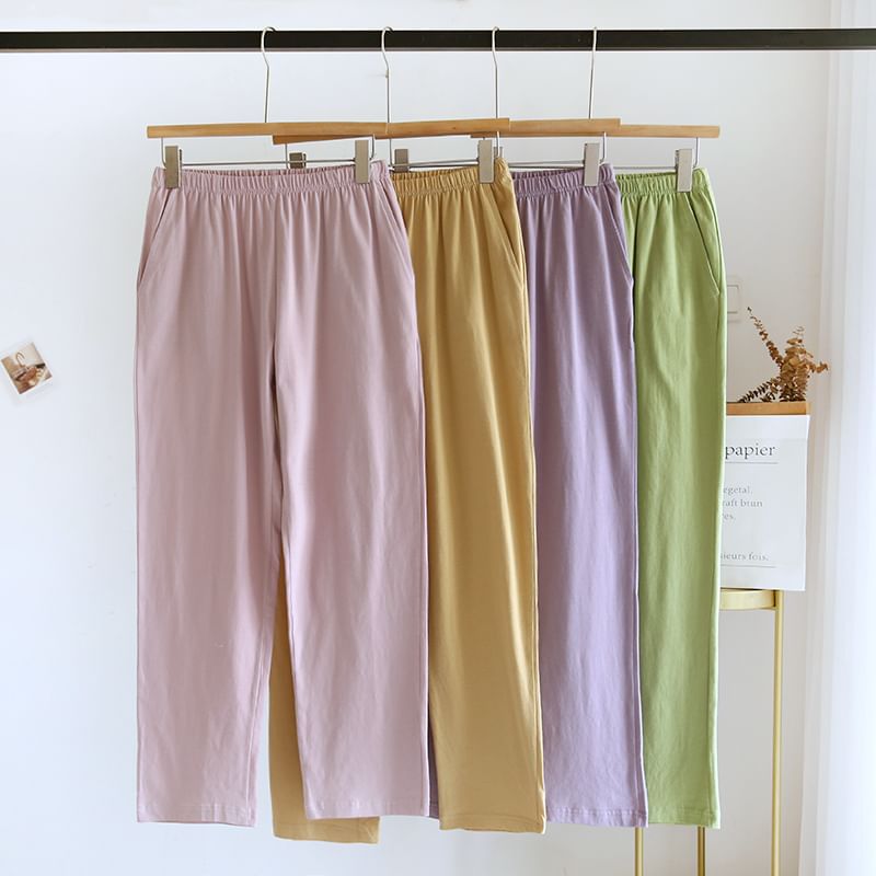Finlies - Mid Rise Plain Pyjamabroek