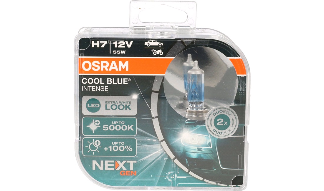 Pæresæt H7 Cool Blue Intense - Osram