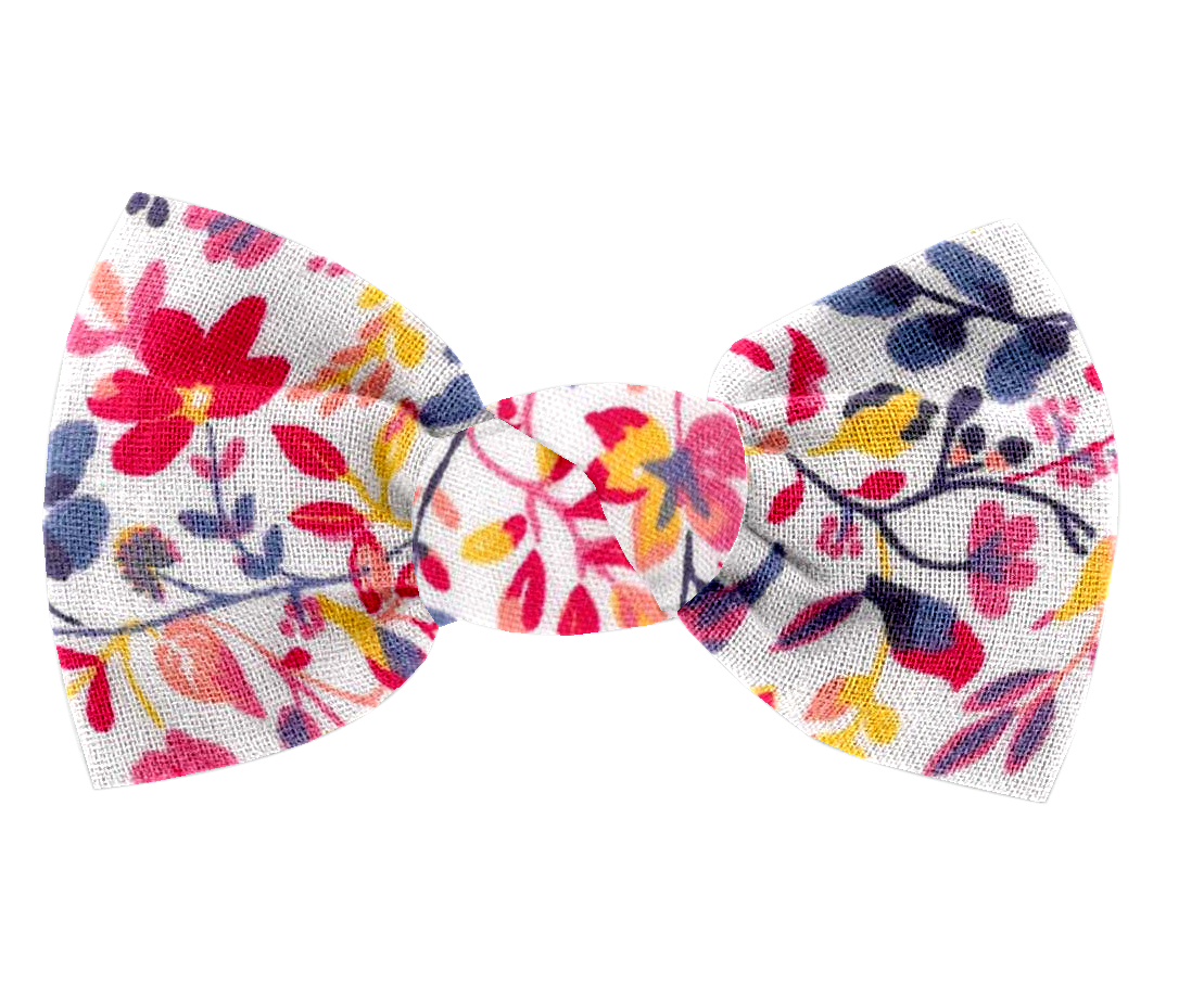 Barrette Petit Noeud Lianes Printanieres