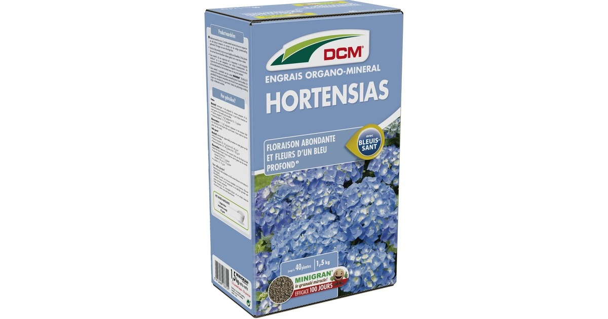 DCMMeststof Hortensia's 1,5 kg  (Tot 40 planten)