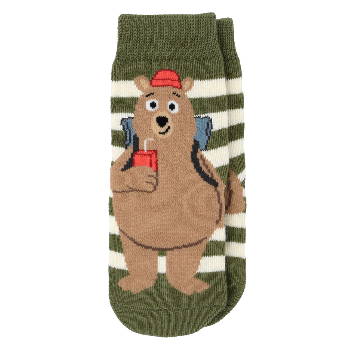 Topomini 5 Paar Baby Socken in verschiedenen Dessins dunkelgrün / hellgrau / dunkelblau