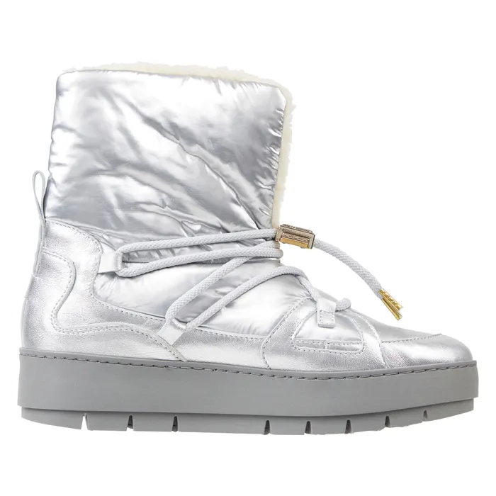 Tommy Hilfiger Essential Silver Snowboots Dames