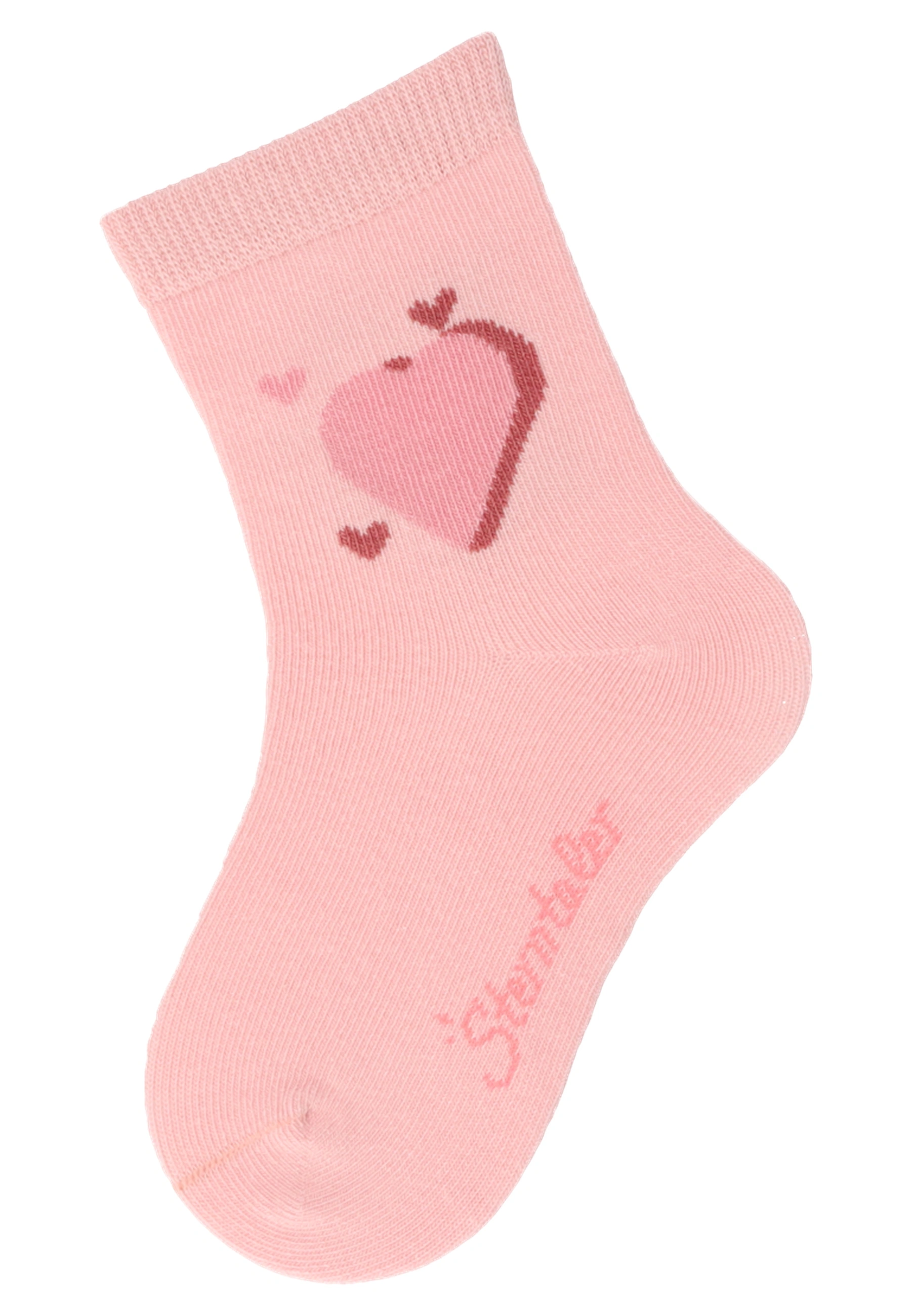 Socken HEARTS 6er Pack in mattrosa