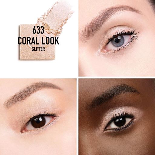 Dior Diorshow Mono Couleur High-Color and Long-Wear Eyeshadow, 633 Coral Look