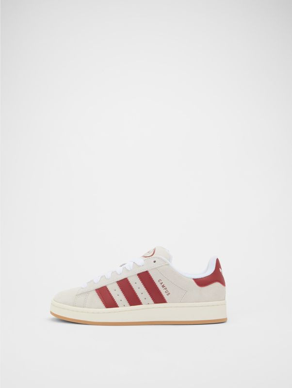 adidas - Campus 00s - Skateschoenen - Core White - Suède - Textiel Voering