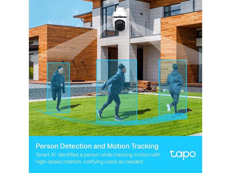 TP-Link Netzwerkkamera Tapo C500 Schwenk-/Neige-Sicherheits-Wi-Fi-Kamera für den Aussenbereich
