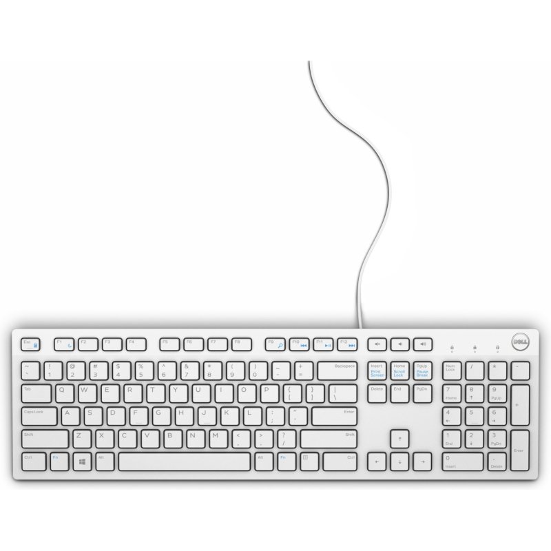 DELL Clavier filaire - KB216 - français (AZERTY) - blanc