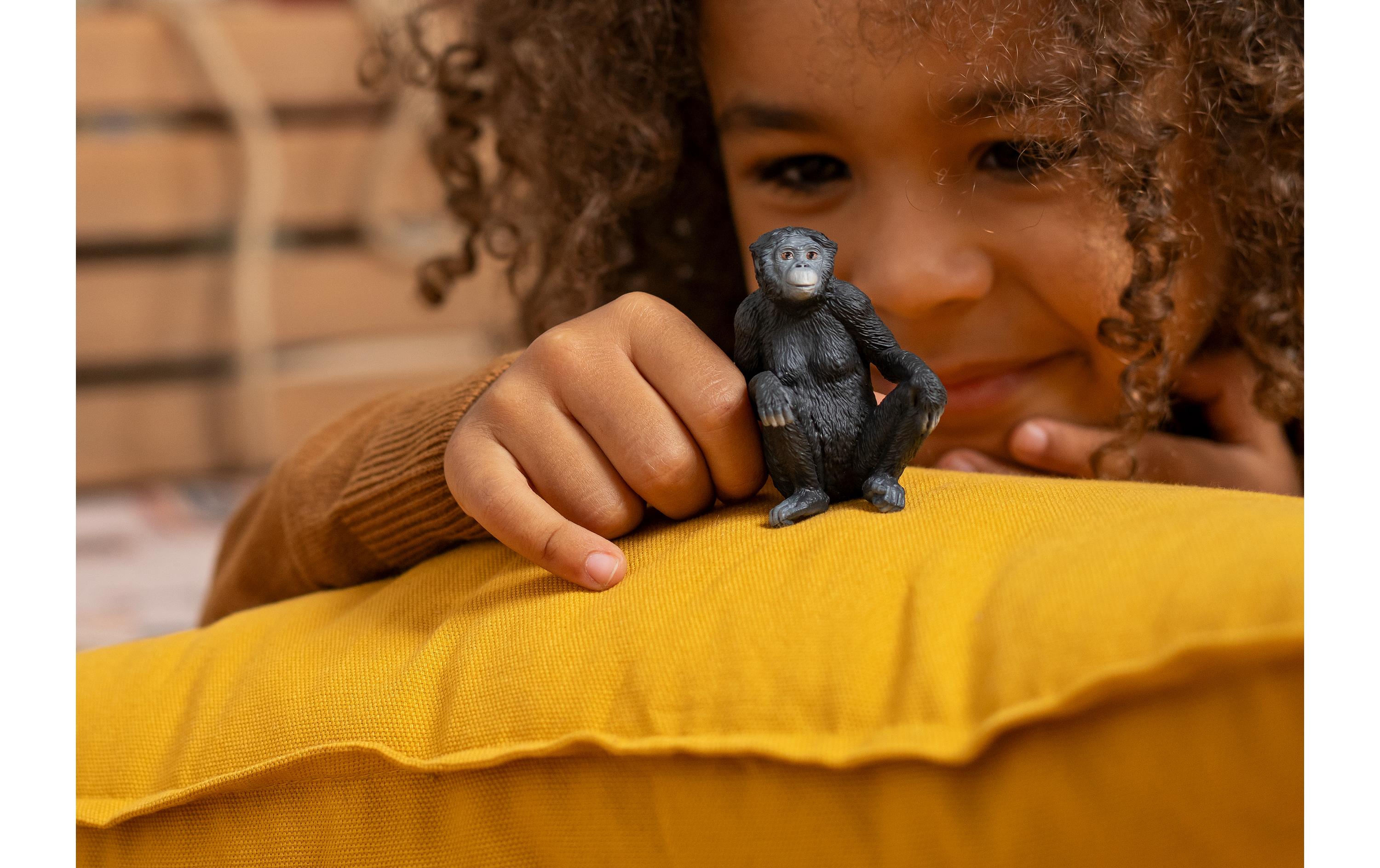 Spielzeugfigur Wild Life Bonobo WeibchenSpielzeug-Tierfigur