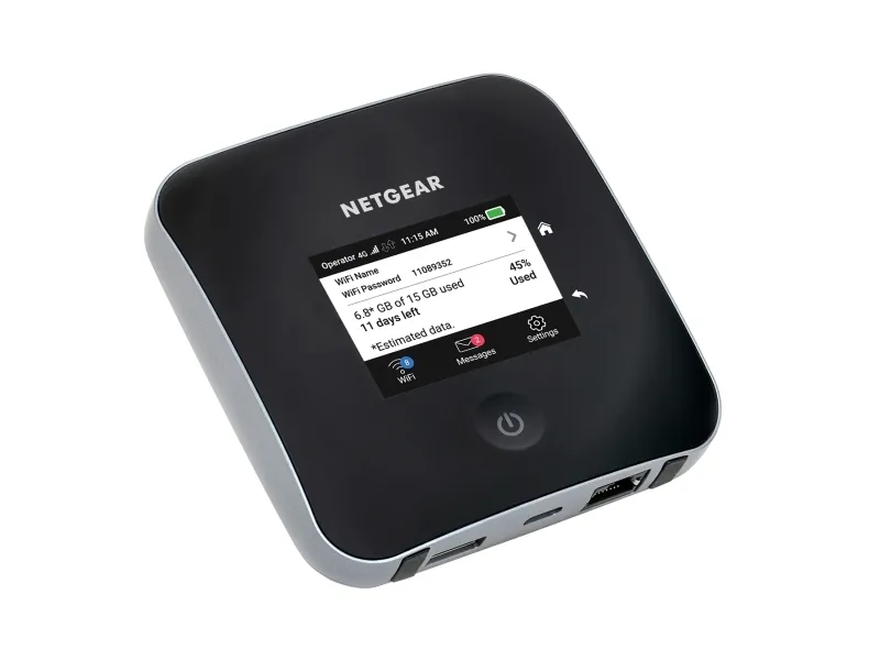 NETGEAR Nighthawk M2 Mobile Router - Mobilt hotspot - 4G LTE Advanced - 1 Gbps - 1GbE, Wi-Fi 5